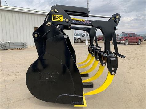 skid steer grapple bucket cylinder|excavator grapple bucket for sale.